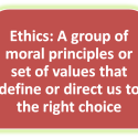 ethics definition in red