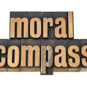 moral compass - ethics concept