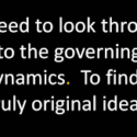 Governing Dynamics